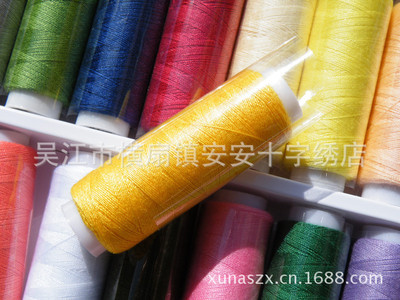 厂家直销 39色402优质缝纫线 手缝线 涤纶线批发 盒装图片,厂家直销 39色402优质缝纫线 手缝线 涤纶线批发 盒装图片大全,吴江市横扇镇安安十字绣店-4-